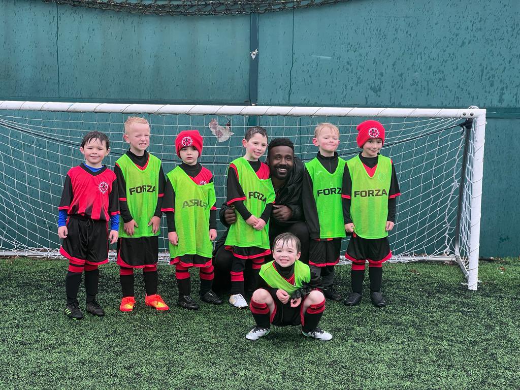 pifliverpool's tweet photo. First game for these lads they will now move to @silcoxvillajfc to become their latest U6’s team #Silcoxvilla #pathway #development #pifliverpool https://t.co/6SmcjC5Sfm
