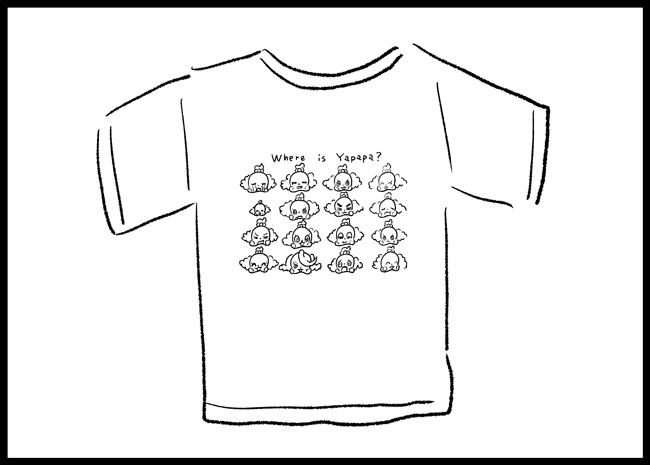Where is Yapapa Tシャツ 
