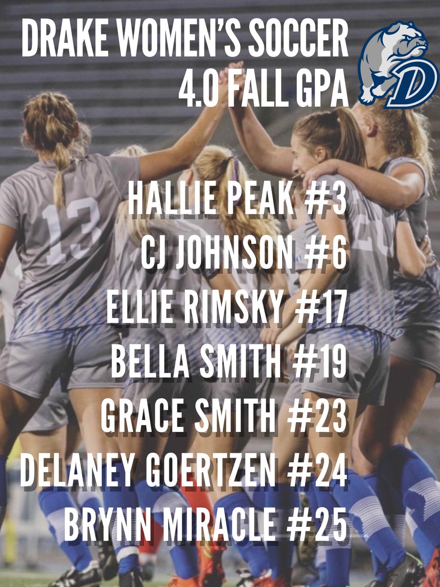 Congrats to our 7 players that earned a perfect 4.0 this fall!
