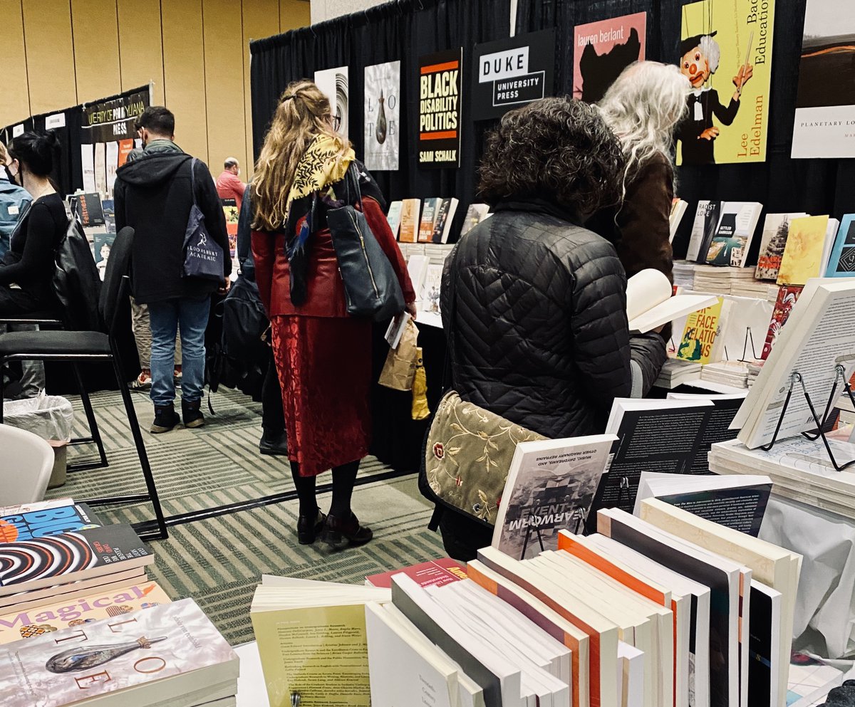 MLAnews's tweet image. The #mla23 exhibit hall closes at 1 today. Come by Moscone West for great #mladeals and support our terrific exhibitors!