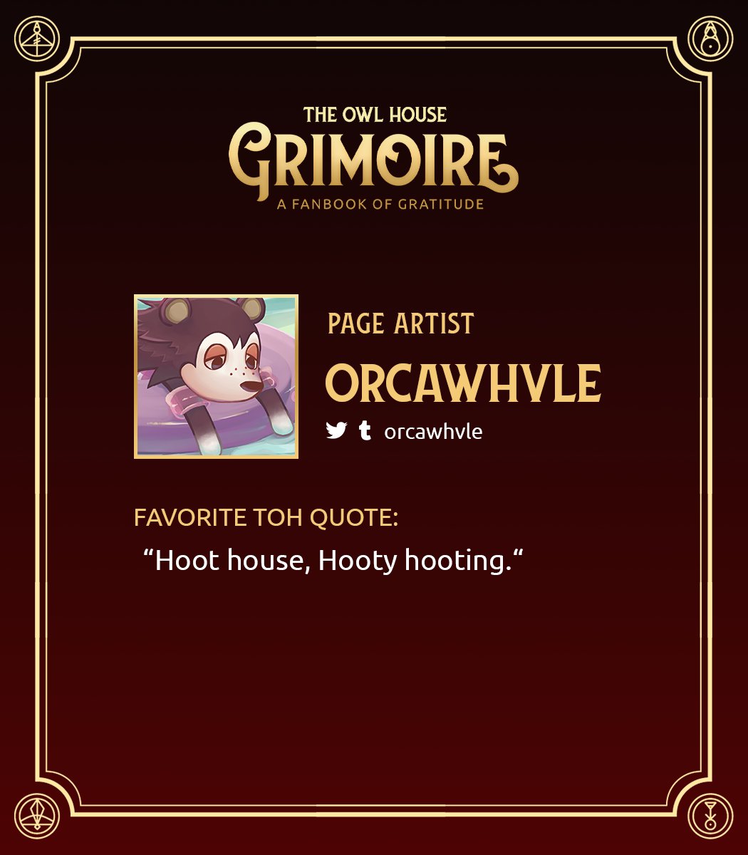 🦉 CONTRIBUTOR SPOTLIGHT 🦉

Never fear, for Mama Eda is here! Next up on our contributor list is the lovely <a href="/orcawhvle/">nel, deltarune spoilers</a>! 🐋

A lover of all things fandom, with everything from Haikyuu all the way to Undertale— we look forward to seeing the things they have in store for everyone~