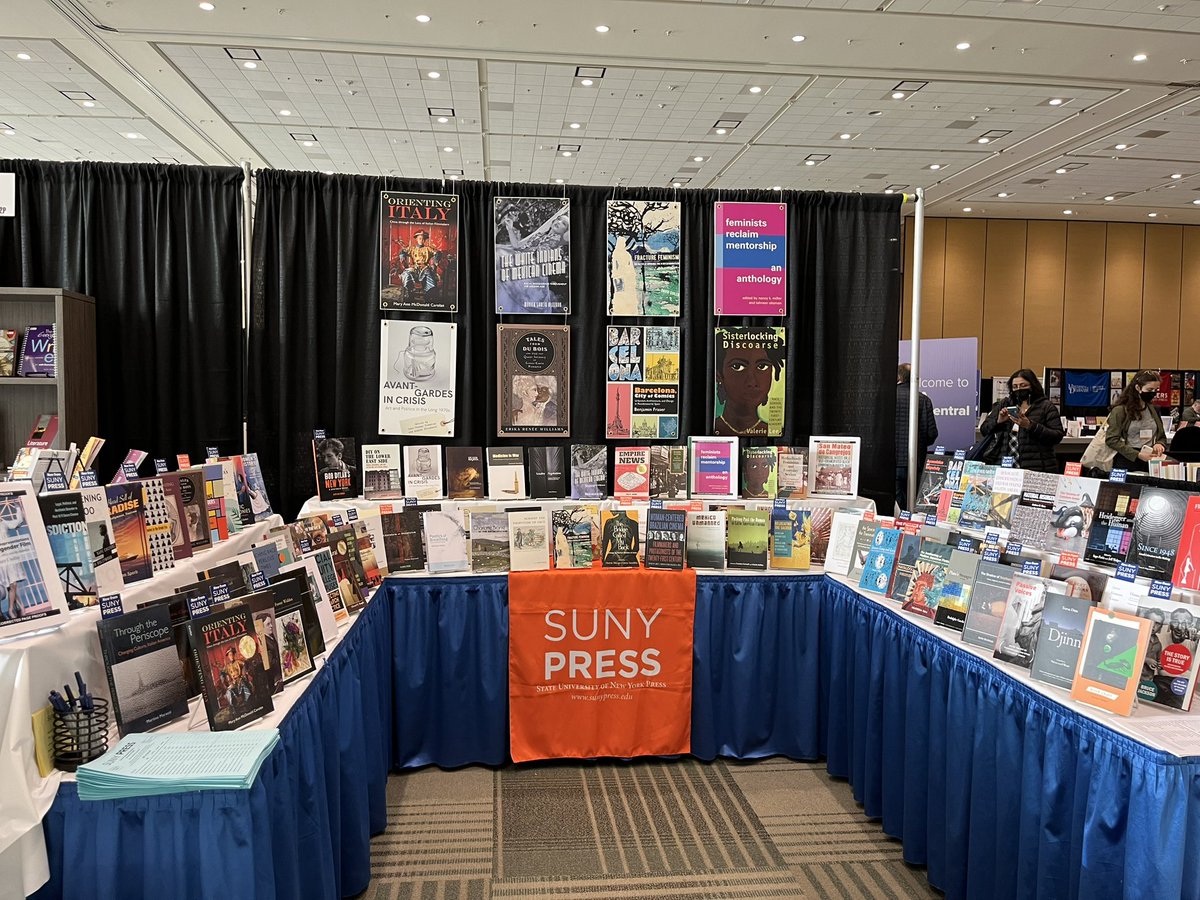 MLAnews's tweet image. The #mla23 exhibit hall closes at 1 today. Come by Moscone West for great #mladeals and support our terrific exhibitors!