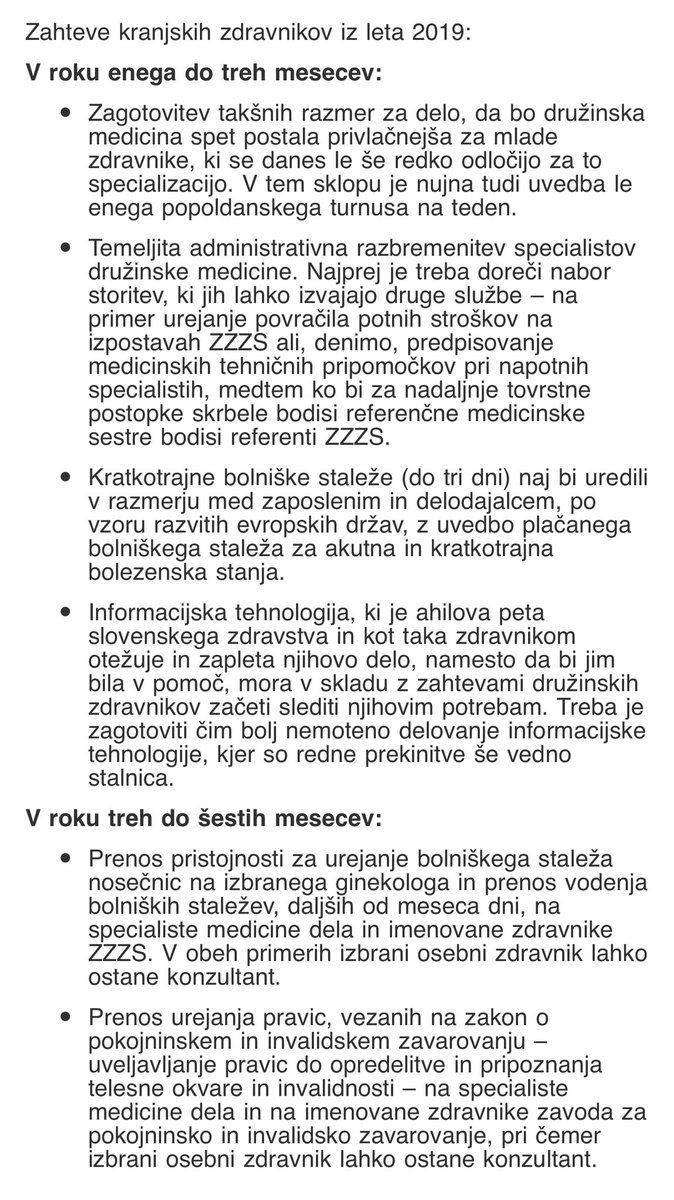 Zakaj bojda zdravniki protestirajo samo za višje plače in ne za boljše delovne pogoje? 

Zato, ker vsakoletno protestiranje družinskih zdravnikov izključno za boljše delovne pogoje ni zanimivo za mainstream medije in se tudi gledalci in bralci ob tem dolgočasijo. 

👇