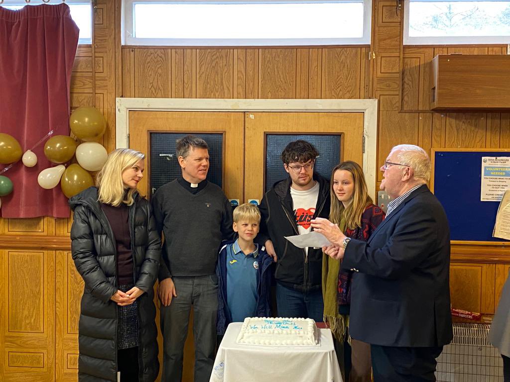 ChristChCardiff's tweet photo. So sad to say goodbye to Revd Trystan, Sandra, &amp; family, but also wonderful to celebrate the past decade. Service included a brilliant reflection, uplifting music, &amp; a moving montage of photos. Thanks to all who made this a special service – we'll miss you Vicarage family! https://t.co/lXSxBc8RJM