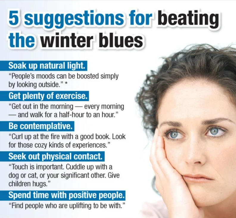 Feeling a bit down now that the holidays have passed? Here are some tips to combat the #winterblues! #mentalhealth #sad #joesitt #seasonaldepression