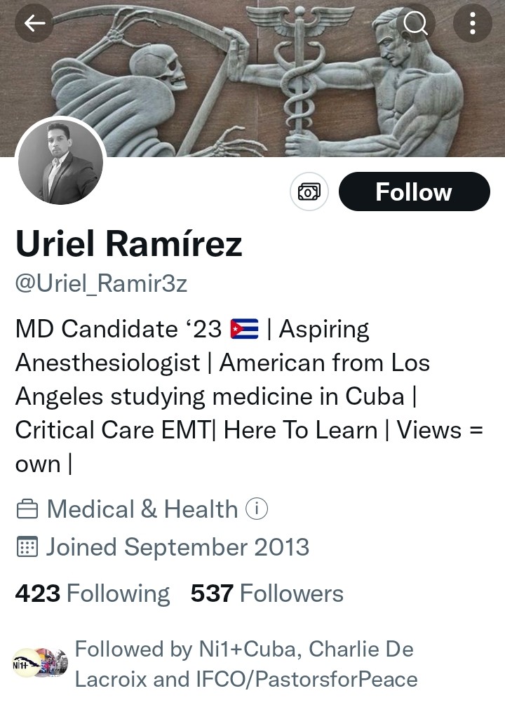 Libertad12021's tweet photo. Este estudiante de Estados Unidos estudia medicina en Cuba. Dice que le dan comida en el hospital 3 veces al día y publica esta imagen. Algún médico puede pasar por su perfil y dejarle saber la realidad de lo que come un doctor en #Cuba? 
@edperonosheeran https://t.co/jDA1s34qXS