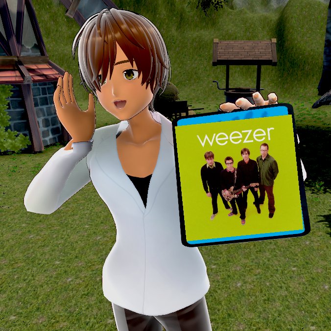 littlestreamin1's tweet photo. my new year's resolution is to share more music. So here's a rendition I made of  #weezer - don't let go from the green album😶‍🌫️: https://t.co/5EmfCkDOHf https://t.co/ufrzaShAfk