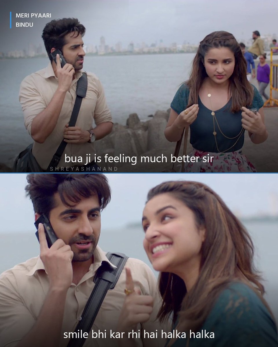 😂😂

#Parineetichopra #AyushmannKhurrana #MeriPyaariBindu