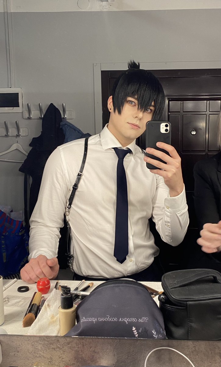 I like the result so much! 
And it’s all thanks to <a href="/VicontD/">Сейлор Крыса💫</a> for the wig and <a href="/AsagiNanami/">Dance dance dance</a> for the make-up! ❤️

#chainsawman #チェンソーマン #akihayakawa