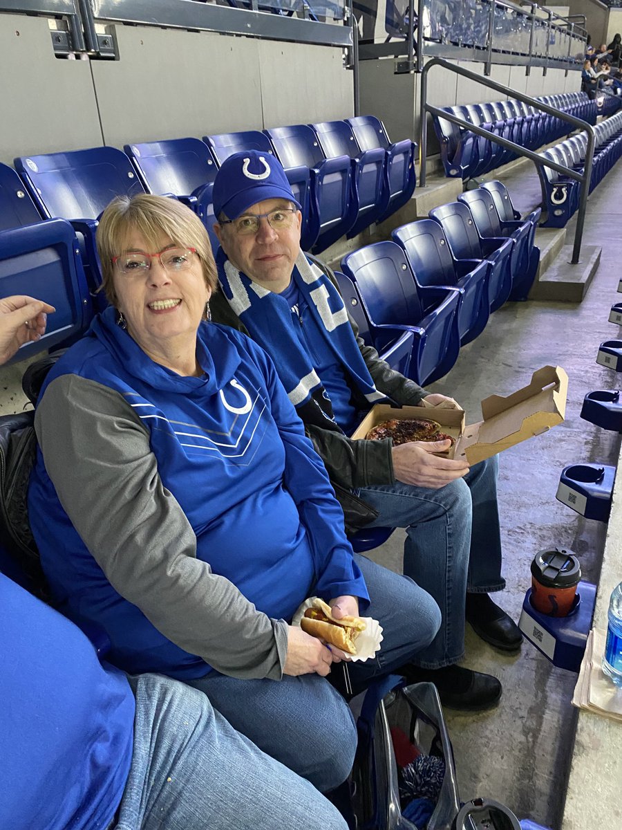 Go Colts.   Fun year at the shoe.  #HOUvsIND