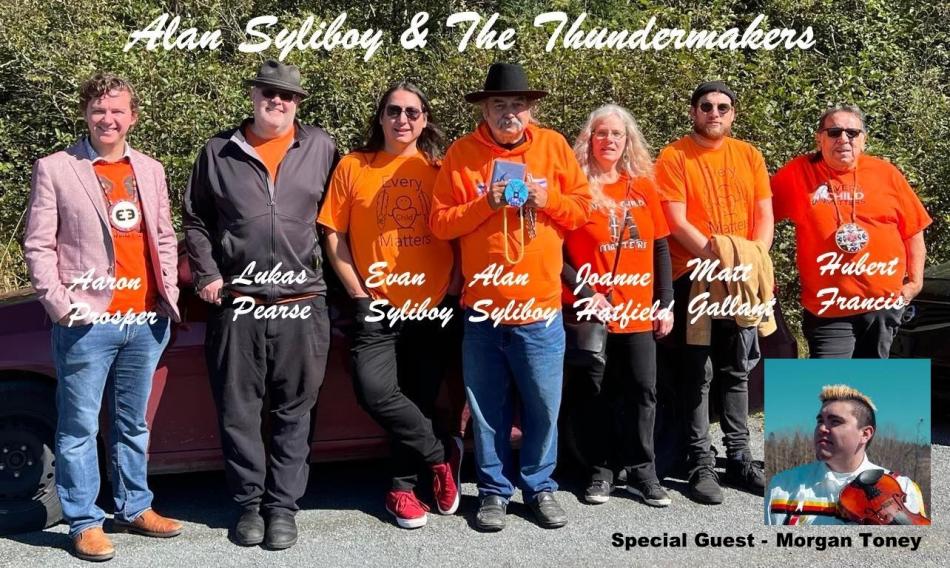 SM_Law's tweet photo. We are pleased to support Mi’kmaw artist @AlanSyliboy  and the Thundermakers in their performance today as part of the @upstreamhalifax 2023 Open Waters Festival which hosts a series of collaborative and improvised musical performances: https://t.co/9GlWvFvOOl https://t.co/DtNX2SQqPy