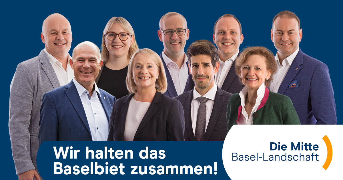 Wir sind ein Team. Im #Landrat in der #Regierung und im #Nationalrat. Wir bauen Brücken und finden Lösungen für alle. #Liste5 hält unser Baselbiet zusammen.