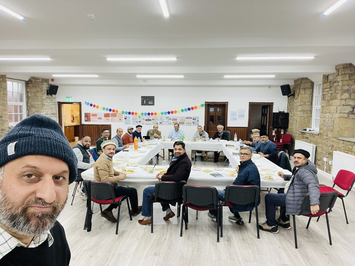 Great to hold our first Amela meeting of 2023 at #Baitulatta in <a href="/AMA_SpenValley/">Ahmadiyya Spen Valley</a> - lots of events and functions planned for the year <a href="/Ansarullah_UK/">Majlis Ansarullah UK</a> <a href="/sadransaruk/">Sadr Majlis Ansarullah UK</a> <a href="/LutfRehman/">Lutf Rehman</a> <a href="/Sadaqat88288154/">Sadaqat</a> <a href="/NadeemSBhatti/">....</a> <a href="/Idris_Yousaf786/">Idris Yousaf</a> <a href="/mghmmn5/">Munir Ghuman</a> <a href="/smir_90/">Slahudin Mir</a> <a href="/Irfan_Mirza302/">Irfan Mirza</a> <a href="/manzoorahmad81/">Manzoor Ahmad</a> <a href="/AMEA_UK/">Ahmadiyya Muslim Elders UK</a>