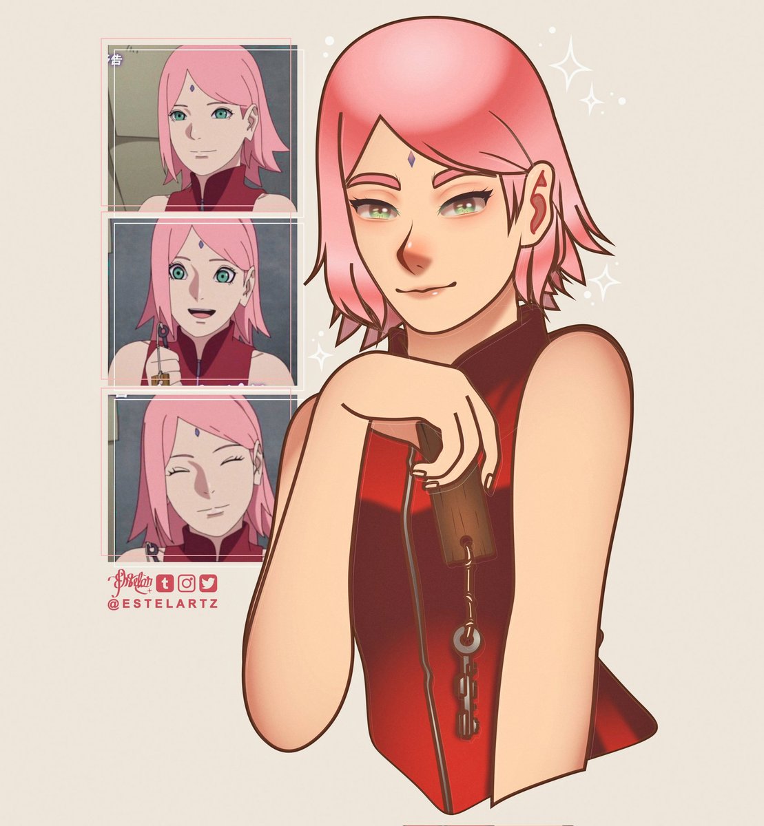 estelartz's tweet photo. o cabelinho da Sakura
#BORUTO 💗 https://t.co/99Anl4pYfx