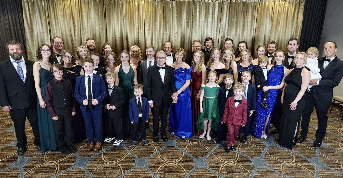 Our family gathered last night for an inauguration celebration at the Statehouse. It is great having everyone together for the weekend!