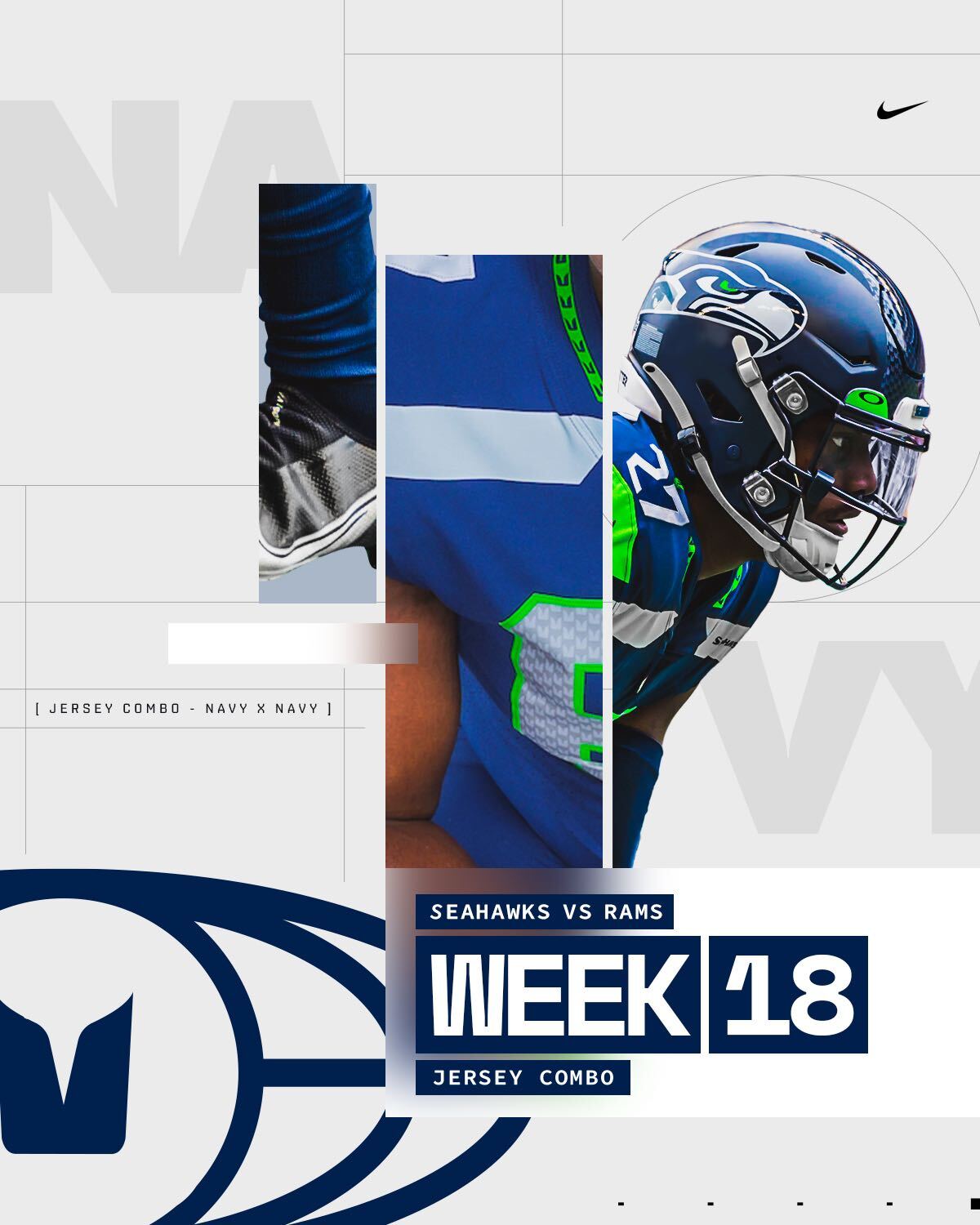 Seahawks vs rams best sale jersey