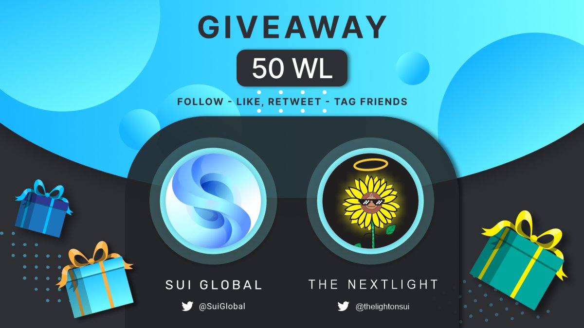 We are proud to announce we have partnered up with <a href="/SuiGlobal/">Sui Global</a> to Create a HUGE Giveaway! 🤝🎉

50 WL for our lighters! 🌻
 
1⃣ Go to app.quest3.xyz/quest/72644149…
2⃣ Complete all task.
3⃣ Claim Rewards.

15 DAYs ⏳
#Suiecosystem #sui  #SuiNFT