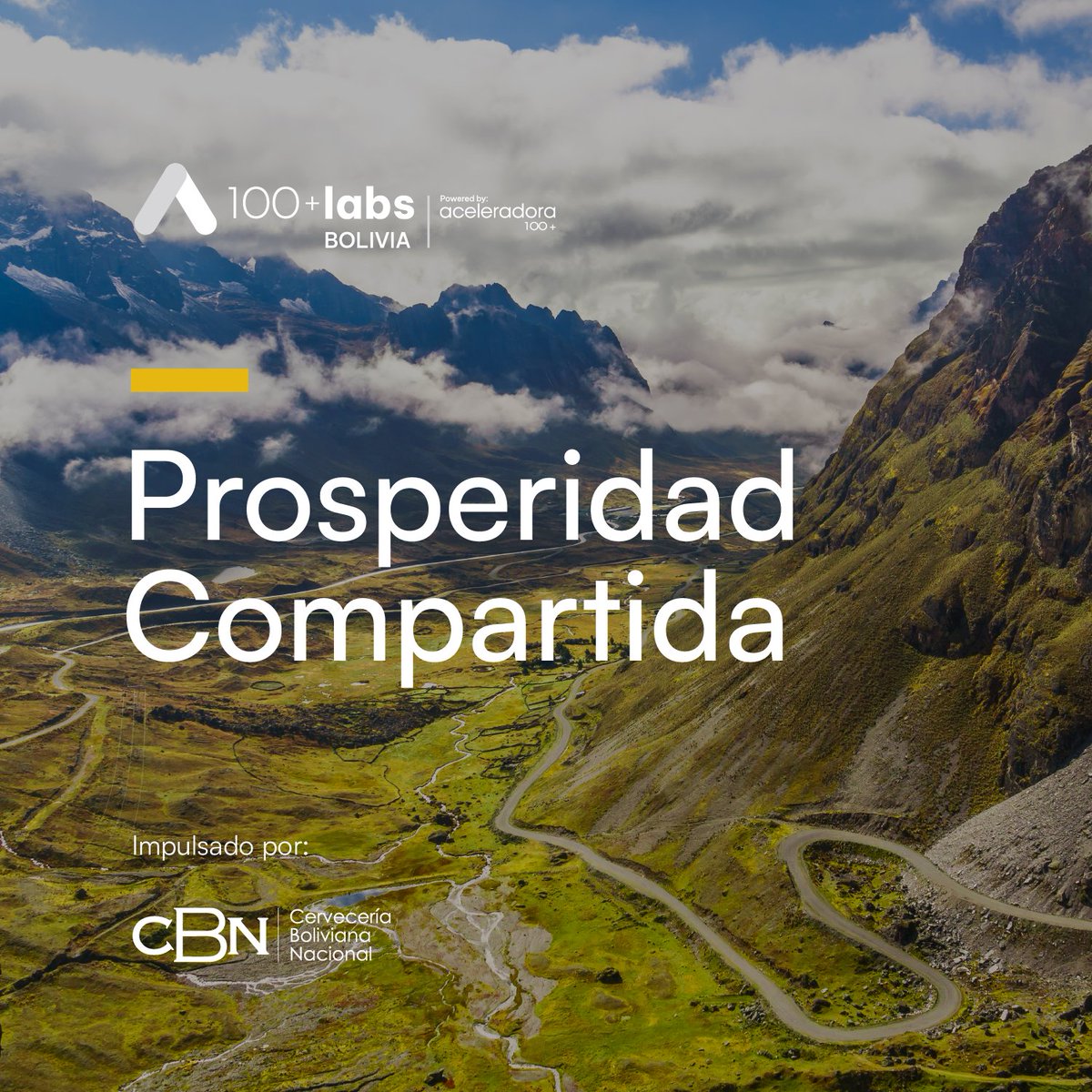 La Prosperidad Compartida para CBN representa un crecimiento inclusivo, un trabajo colaborativo con el ecosistema

Desde esta visión es que iniciativas como 100+Labs Bolivia permitirán que emprendimientos como el tuyo, puedan impactar y crecer

Postula en comunidad.socialab.com/challenges/100…