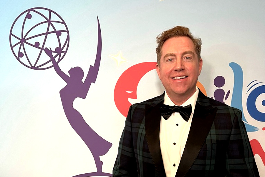 LoyolaMarymount's tweet photo. Congratulations to LMU Prof. @kellytheyounger, who co-wrote and co-executive produced “Muppets Haunted Mansion,” which recently won an Emmy for Outstanding Art Direction/Set Direction/Scenic Design at the inaugural Children’s &amp; Family Emmys: https://t.co/PsPG2pyfBX https://t.co/mlG7MTQcjL