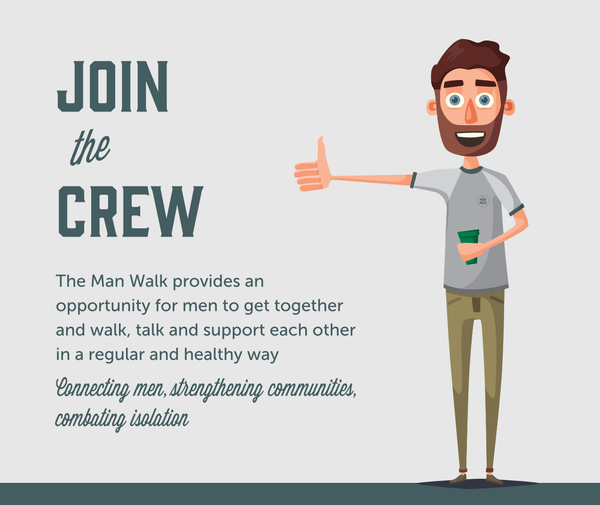 The Man Walk provides an opportunity for men to get together, walk, talk and support each other in a regular and healthy way. There are several groups spread throughout the Illawarra Shoalhaven.
Find out more and get involved here bit.ly/3GotjYP