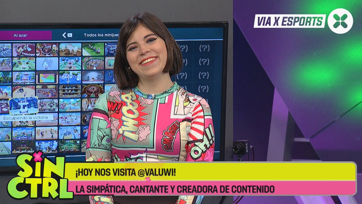 viaxesports's tweet photo. #Ahora 🔴| Recibimos con un fuerte aplauso a @valuwiwi, nuestra invitada de hoy en #SinCtrl 👏👏🤩
📺850 VTR
➡236 WOM https://t.co/fOn6FqGDo8