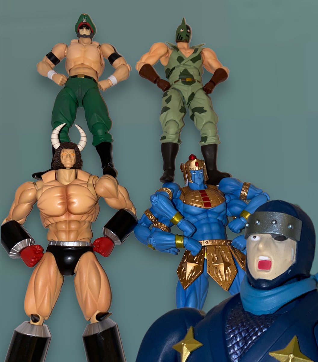 浪漫堂　ブロッケンJr.　アシュラマン　ザ・ニンジャ　ブロッケンマン　6体 浪漫堂ブロッケンJr.アシュラマンザ・ニンジャブロッケンマン6体