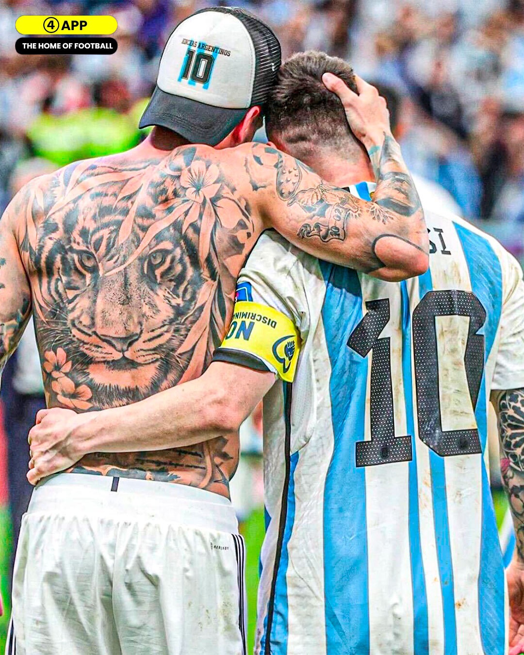 Barça Worldwide on Twitter: "🇦🇷🗣️ Rodrigo De Paul: “Before the extra-time against France, Leo Messi made a speech saying: 'Come on, a champion is one who gets back up again and stands