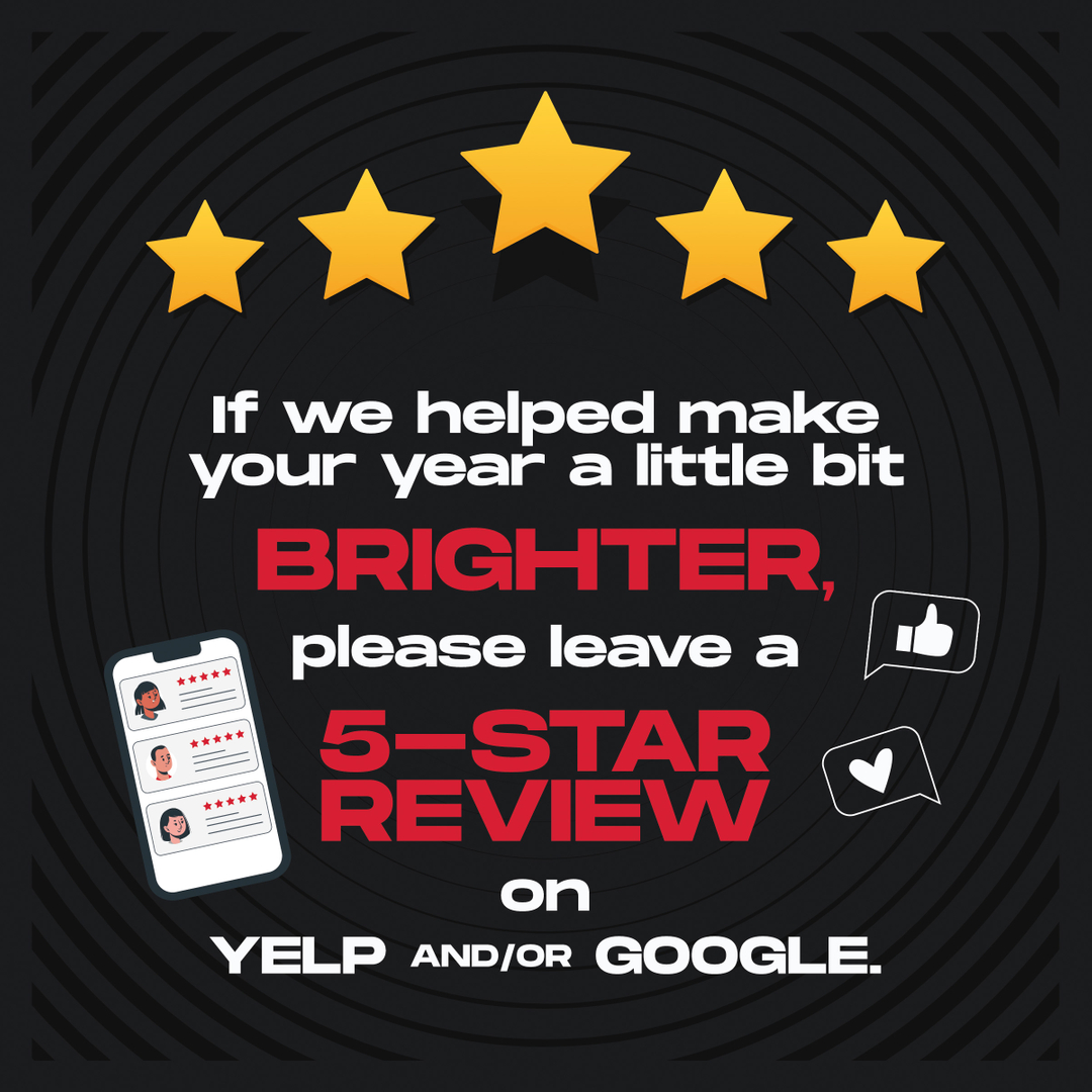 impulsemusicco's tweet photo. Have you taken lessons with us? Gotten a repair done? How about purchasing new gear? Whatever it was, we hope you had an amazing experience at Impulse Music Co this year! If you're feeling kind and generous, please consider leaving us a 5-star review on Yelp and/or Google. Your s https://t.co/ei41s2IX90