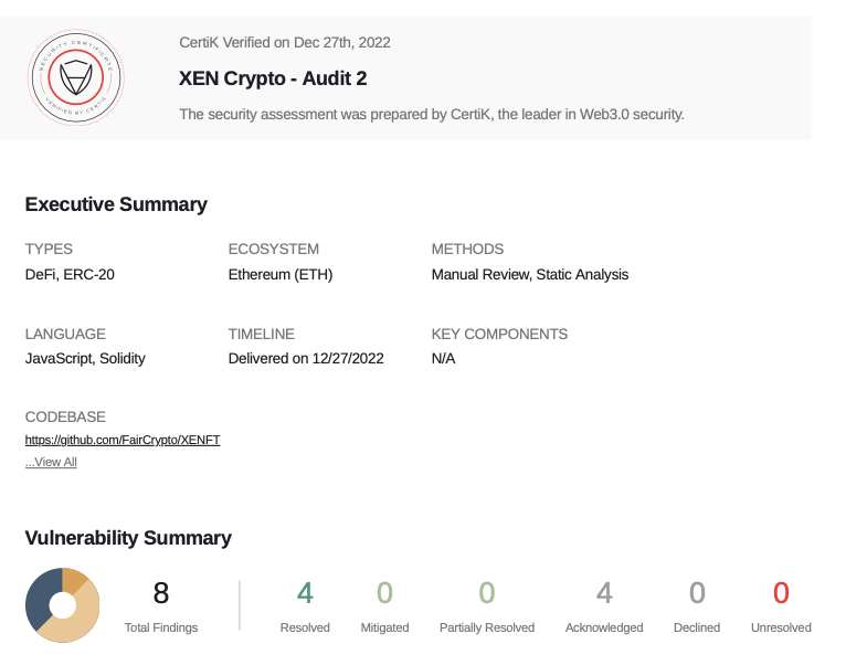 We have received the final audit, we are looking over the final details and will likely start the countdown today, targeting Friday (unless we have some serious issue):