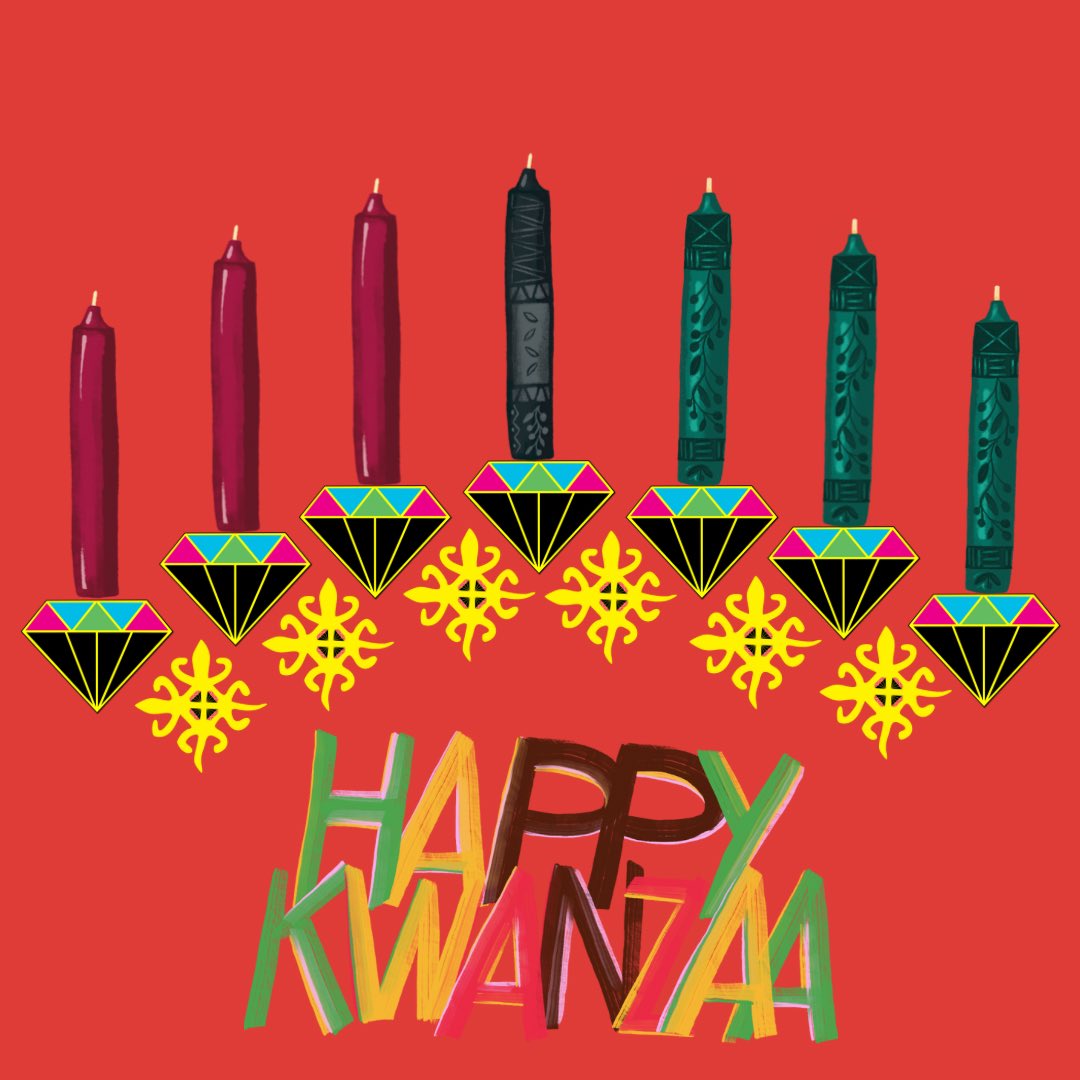 #HappyKwanzaa from Black Diamonds. May this be a time of growth for you and your loved ones.