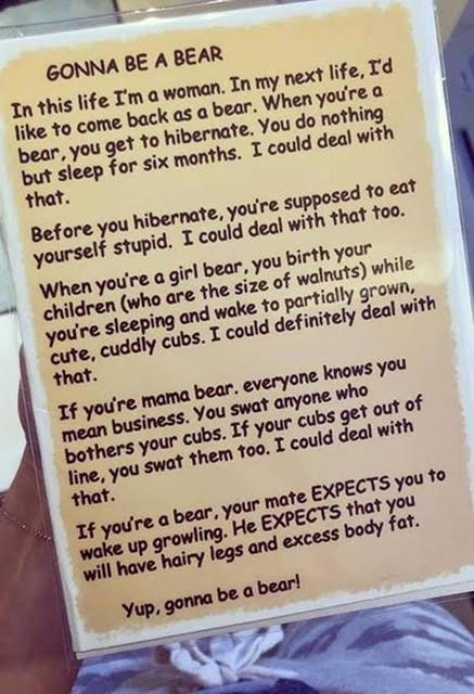 And that's why they say "Beware Mamma Bears"  🐻😉