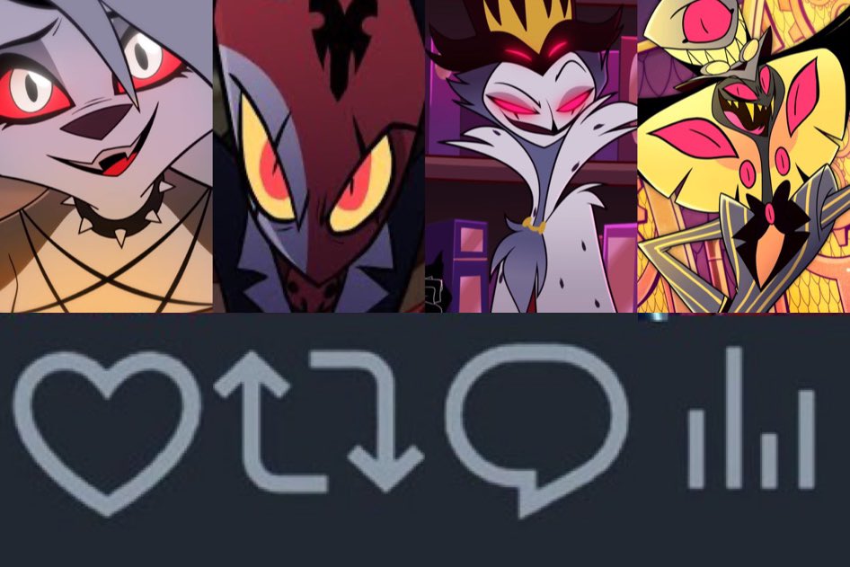 Zolan_Official's tweet image. I wonder which one will win 🤔 #HazbinHotel #HelluvaBoss