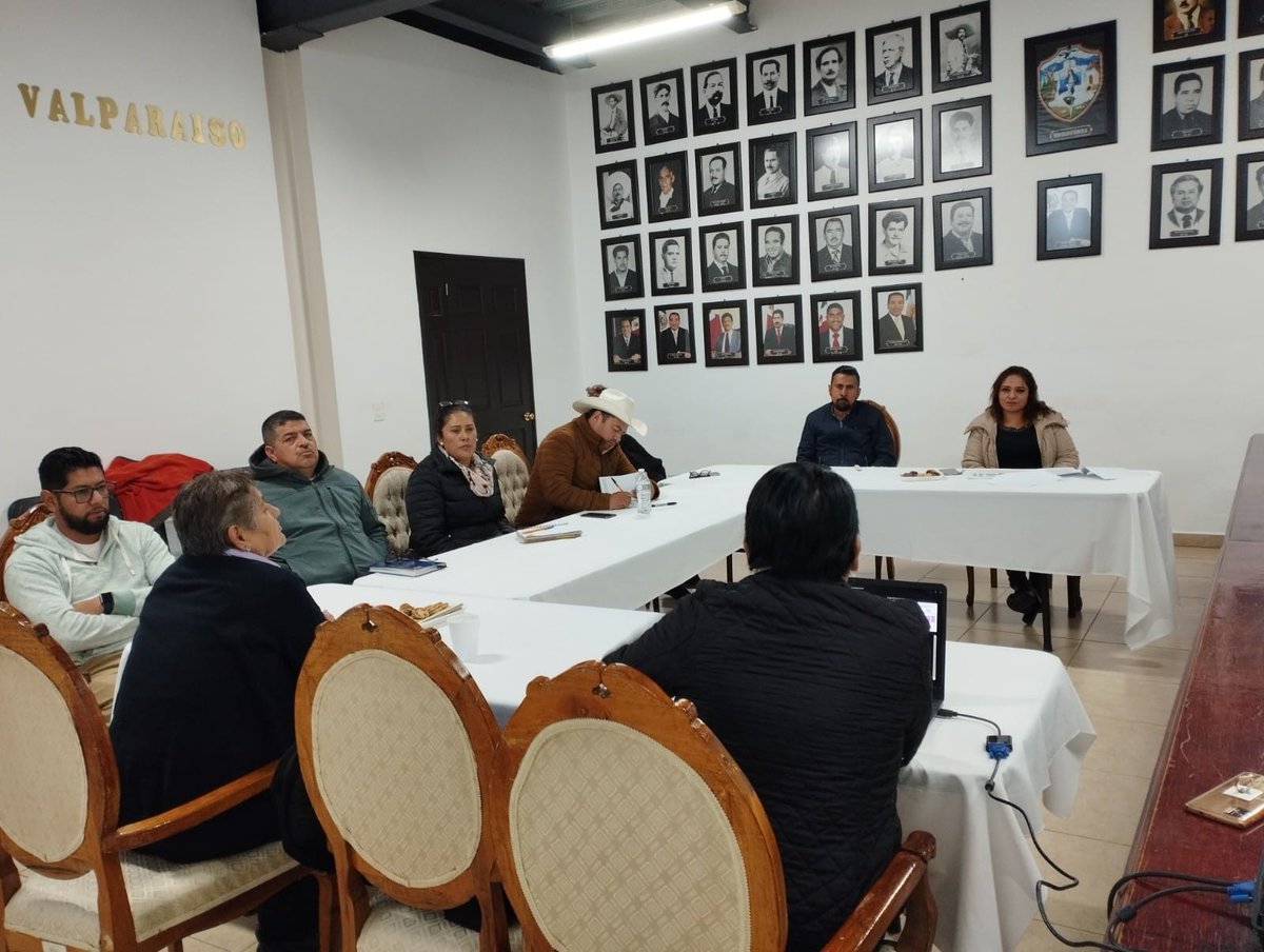 GougesAc's tweet image. Presentación del proyecto “Fortalecimiento de Capacidades Institucionales para la Atención Integral de las Víctimas y reeducación de las Personas Agresoras” ante autoridades del municipio de Valparaíso, Zacatecas.