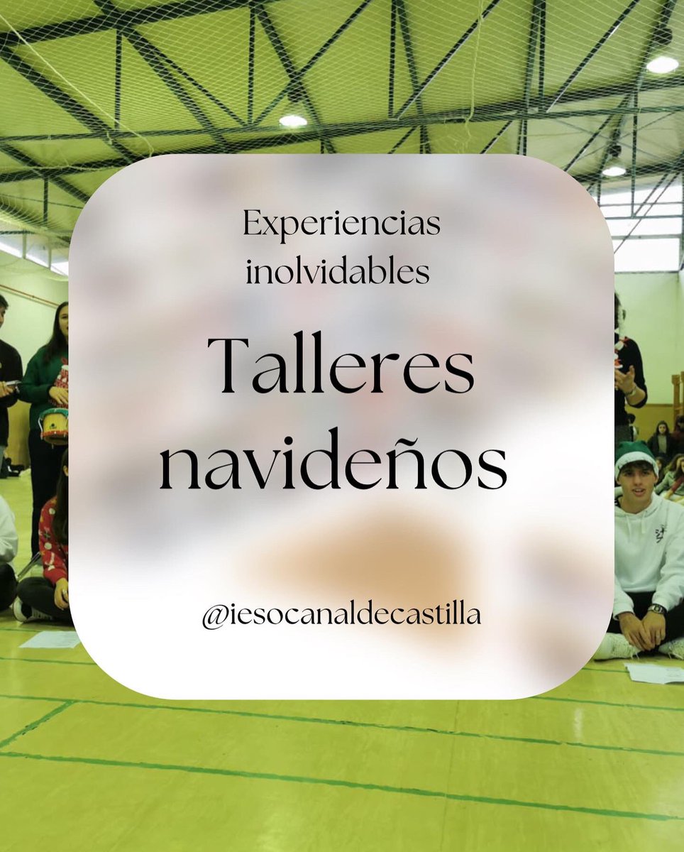 IESOCanal's tweet photo. #Navidad. En el último día se desarrollaron los tradicionales talleres y, gracias al AMPA, pudimos disfrutar de un sabroso chocolate. También se sorteó la cesta solidaria y tuvimos concurso de villancicos por clases. Gracias a @chocolatestrapa por endulzarnos el día con bombones https://t.co/NbymNzGt25