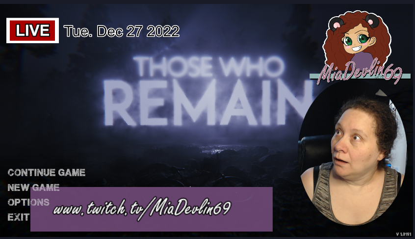 MiaDevlin69 is now Live playing #horrorgame 
Surprise Stream -  If I remain

twitch.tv/MiaDevlin69

#twitch #twitchstreamer #streamer #twitchaffiliate 
#gamergirl #twitchgirls #CanadianStreamer #torontoStreamer
#smallstreamer