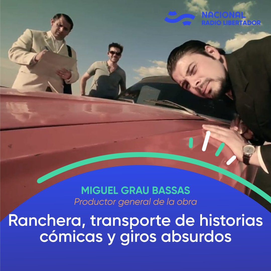 📻#MuchasGracias| Ranchera, transporte de historias cómicas y giros absurdos
Para conocer detalles de la Serie denominada Ranchera, dialogamos con <a href="/MigueGrauBassas/">Miguel Grau-Bassas</a>  productor general de la obra.
📲radionacional.com.ar/ranchera-trans…