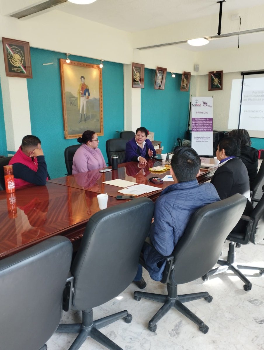 GougesAc's tweet image. Presentación del proyecto “Fortalecimiento de Capacidades Institucionales para la Atención Integral de las Víctimas y reeducación de las Personas Agresoras” en el municipio de Morelos, Zacatecas.