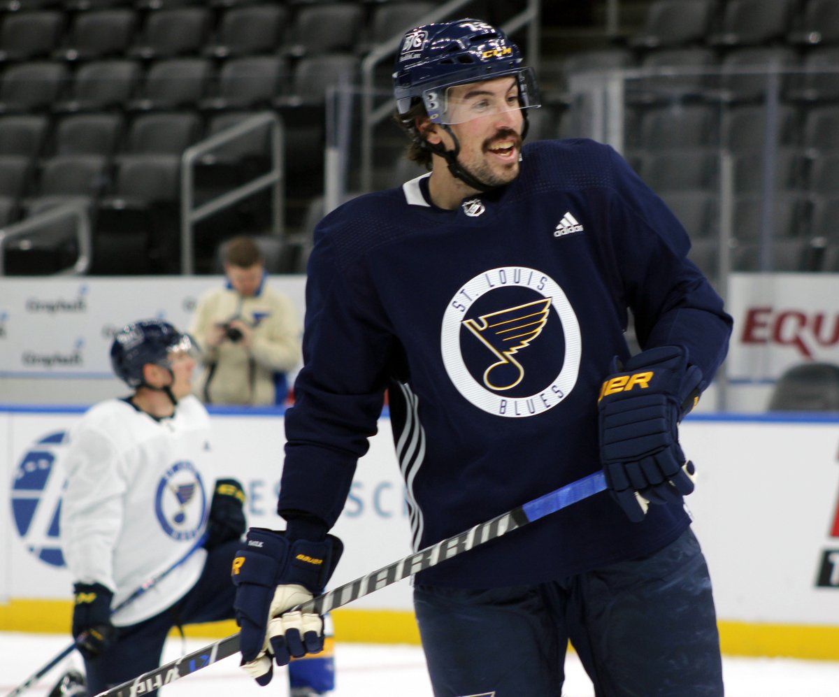 StLouisBlues's tweet photo. Back to work. #stlblues https://t.co/oZO3qHMkcR