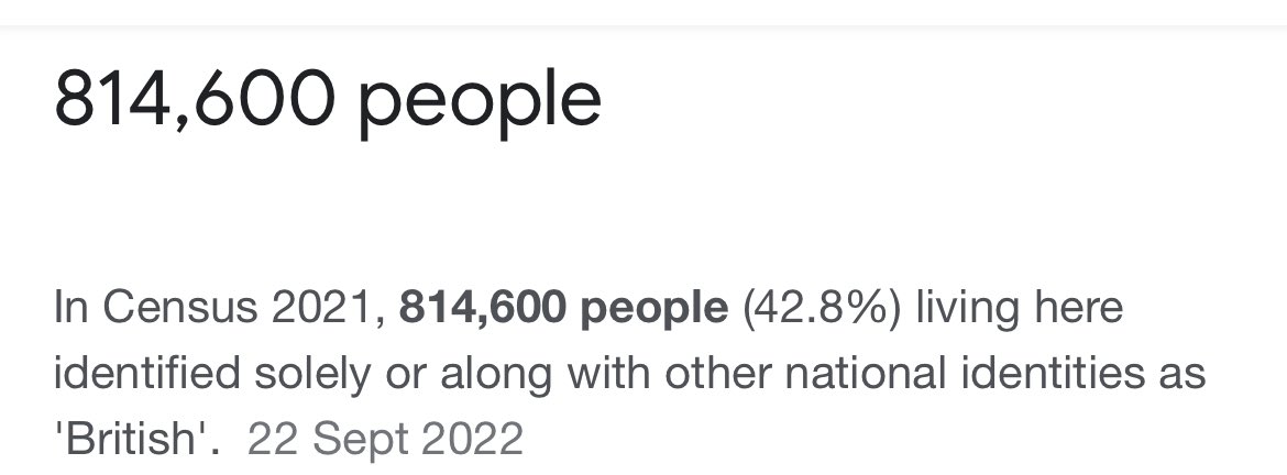 1.8 million is a lie if you go by the 2021 census.