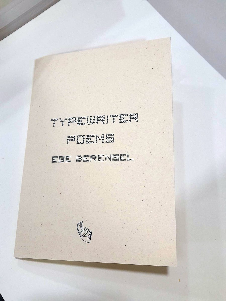 poisbem's tweet photo. typewriter poems by ege berensel out now on dactil collection https://t.co/FyqdTm49gw https://t.co/rd8qup94H6