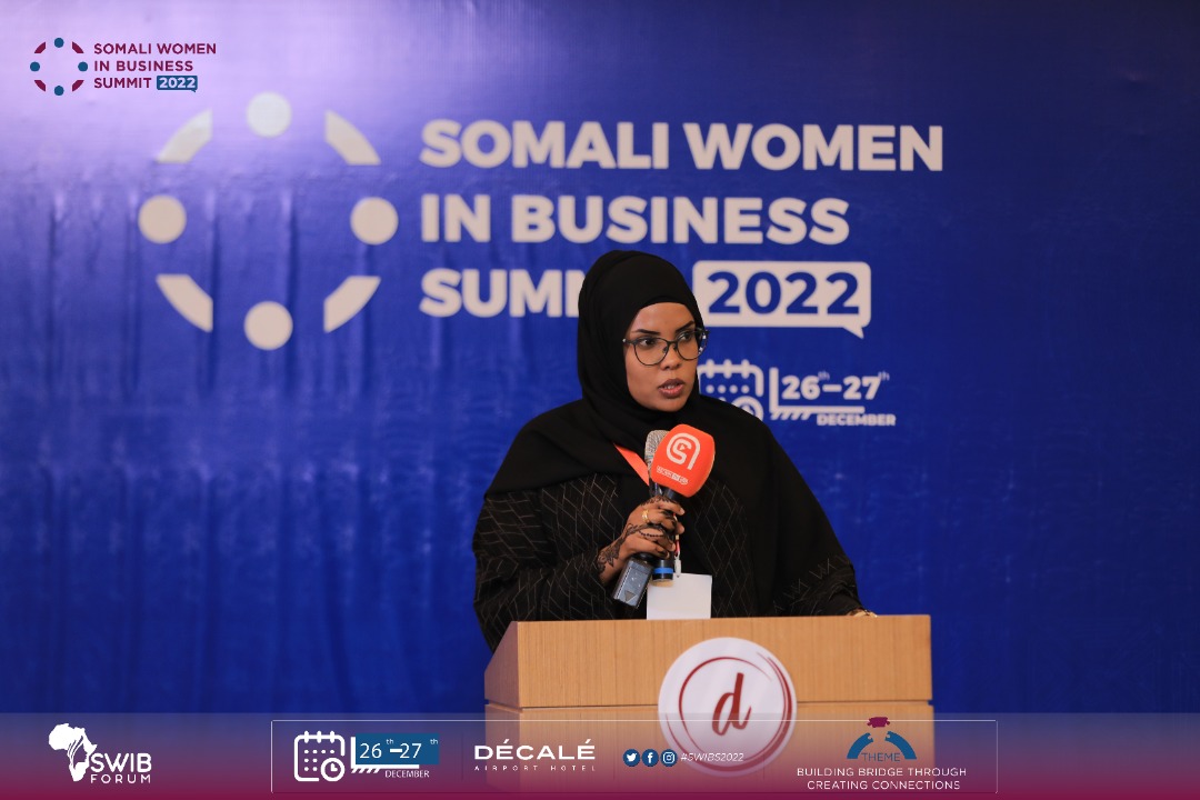 SWIB_Forum's tweet photo. A huge thanks to the amazing &amp; eloquent @MunaSakiin for being the Master of Ceremony at our 3rd summit of Somali Women in Business. Her wit, humour, humanity &amp; ability to engage the audience shone through the whole day &amp; kept the audience engaged. 

#SWIBS2022 
#LetsTalkBusiness https://t.co/RHPls1rf53
