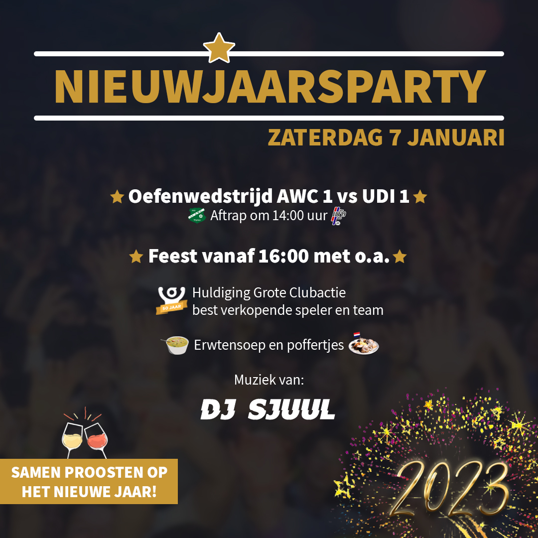 AWCwijchen's tweet photo. Nog een leuk weetje dat de herstart van de competitie in 2023 in januari onze 023-1 zal starten in 2e divisie, 019-1 in 4e divisie, 017-1 in 7e div, en 013-1 in 2e divisie
samen een samen beter, tot op de nieuwjaarsparty op 7 januari a.s.  aanvang 16.00 uur. https://t.co/teY006SACk