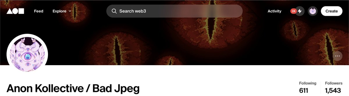 My new Banner yay!
foundation.app/@badjpeg