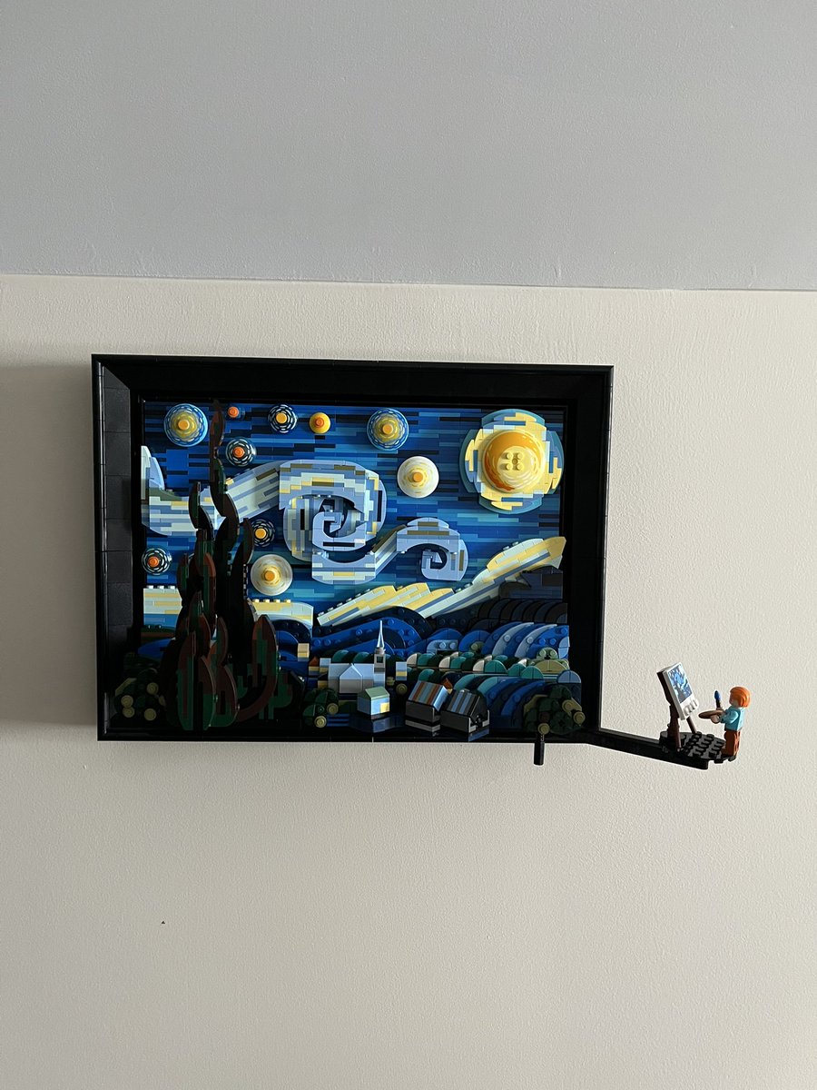 katepheg's tweet photo. @LEGO_Group Lego Starry Night https://t.co/PlNyQzUHIA