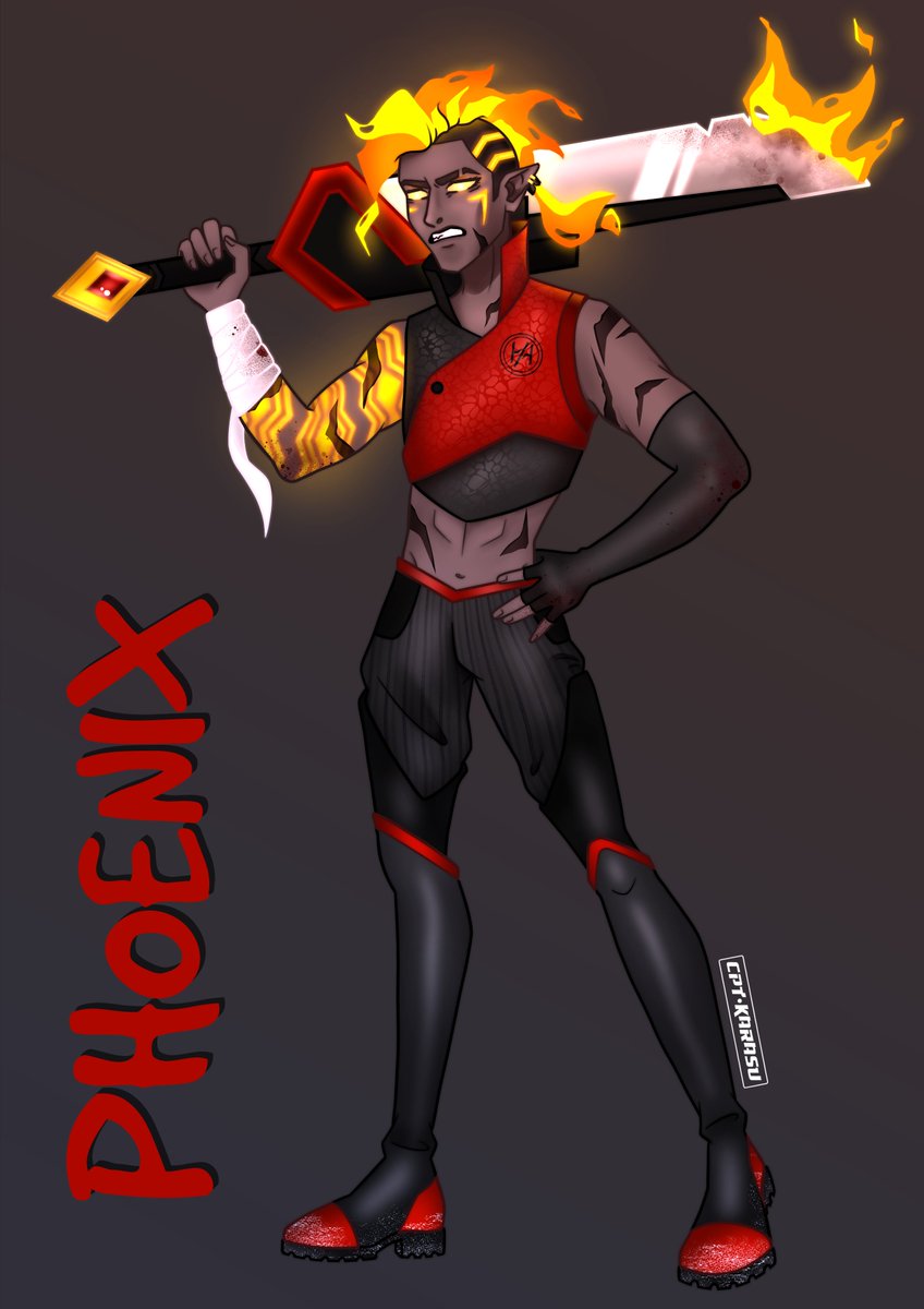 cptKarasu's tweet photo. A fiery boy from our xmas one-shot, run by the glorious @Sythaxx! Fire-breathing barbarian from the circus gets bombarded by his past troupe to unalive Santa🔥

#DND #dungeonsanddragons #Barbarian  #dndcharacter #ArtistOnTwitter #CLIPSTUDIO #HumanArtists https://t.co/heMCYABwCT