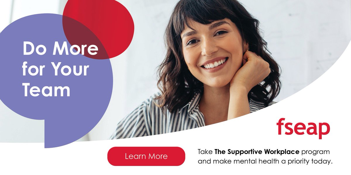 Not a counsellor? You can still support the mental health and well-being of your employees.

The Supportive Workplace is designed for front-line managers and supervisors to help employees with everyday struggles and challenges. 

Learn more -> bit.ly/3rCGkpX