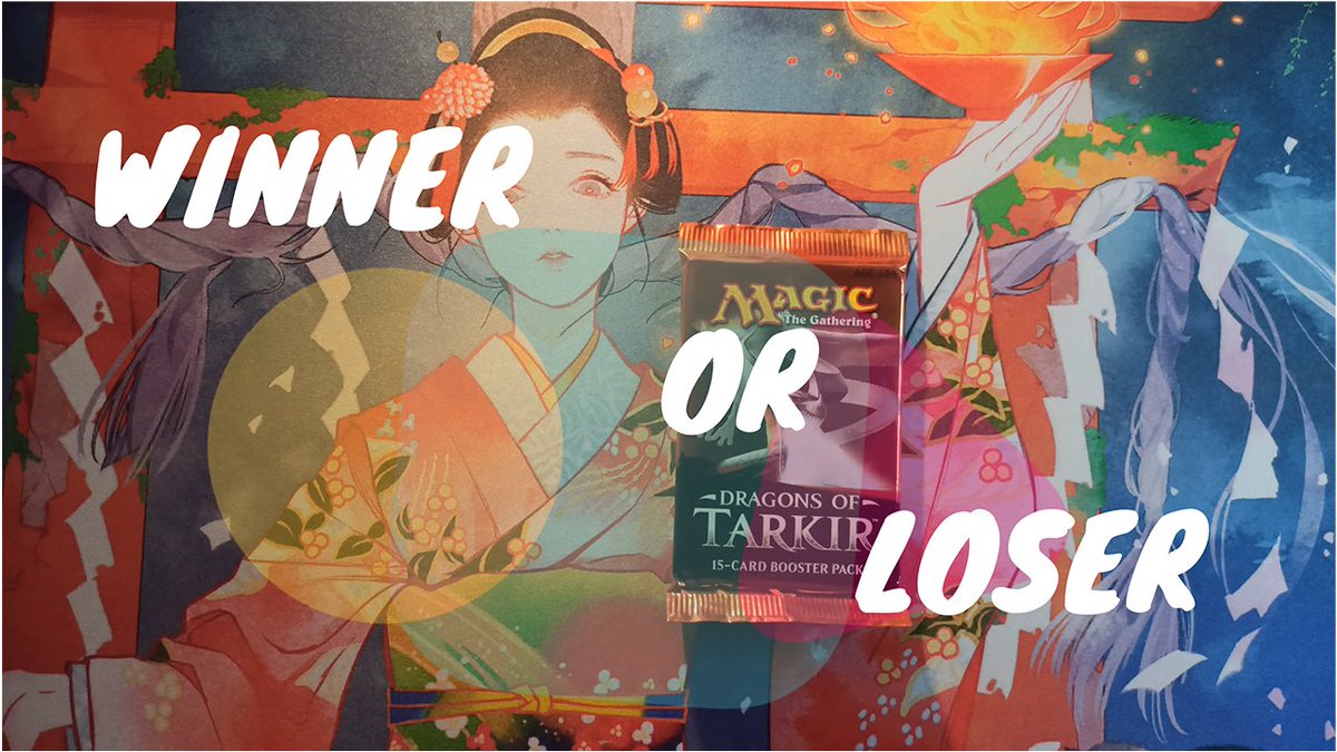 ElCarteroGeek's tweet photo. NUEVO SOBRE EN EL CANAL! DRAGONS OF TARKIR BOOSTER PACK!! ¦¦ WINNER OR L... https://t.co/DCoaJm8aeL via @YouTube #MTG #MagicTheGathering #wotc #WOTCstaff #ELCARTEROGEEK #DRAGONSOFTARKIR #MTGTARKIR #youtubeshorts https://t.co/V4183vT8Dy