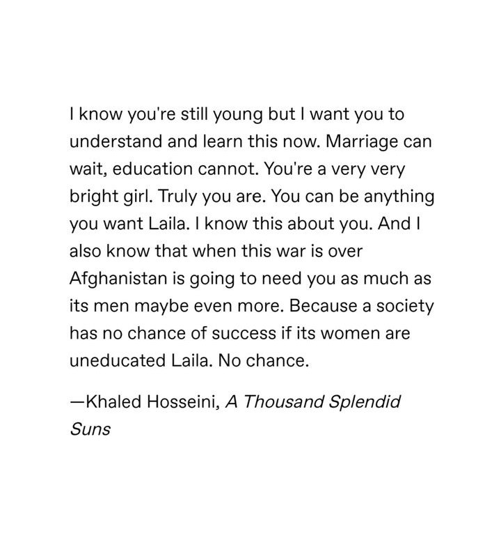 tUba_NaSsiR's tweet photo. If You Educate A Man, You Educate An Individual. But If You Educate A Woman, You Educate A Nation.
#AfghanWomen 
#Afghanistan 
#AfghanWomens 
#OIC 
#EducationForAll 
#Islam_CompleteCodeOfLife 
#AfghanAdjustmentAct https://t.co/8dqovsEDRE