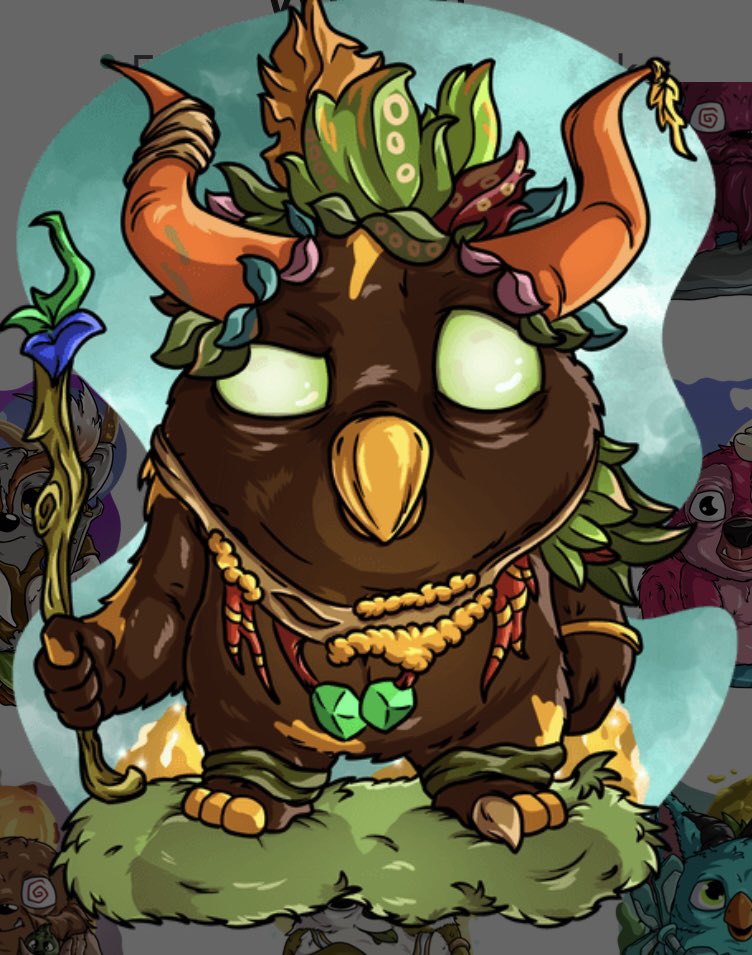Cuzz3223's tweet photo. @woodlandrz well I finally got a Legendary on https://t.co/t3XJgVYQG1 so happy chieftain legendary #woodlanderz still delivering to its holders https://t.co/SprURQRTmK