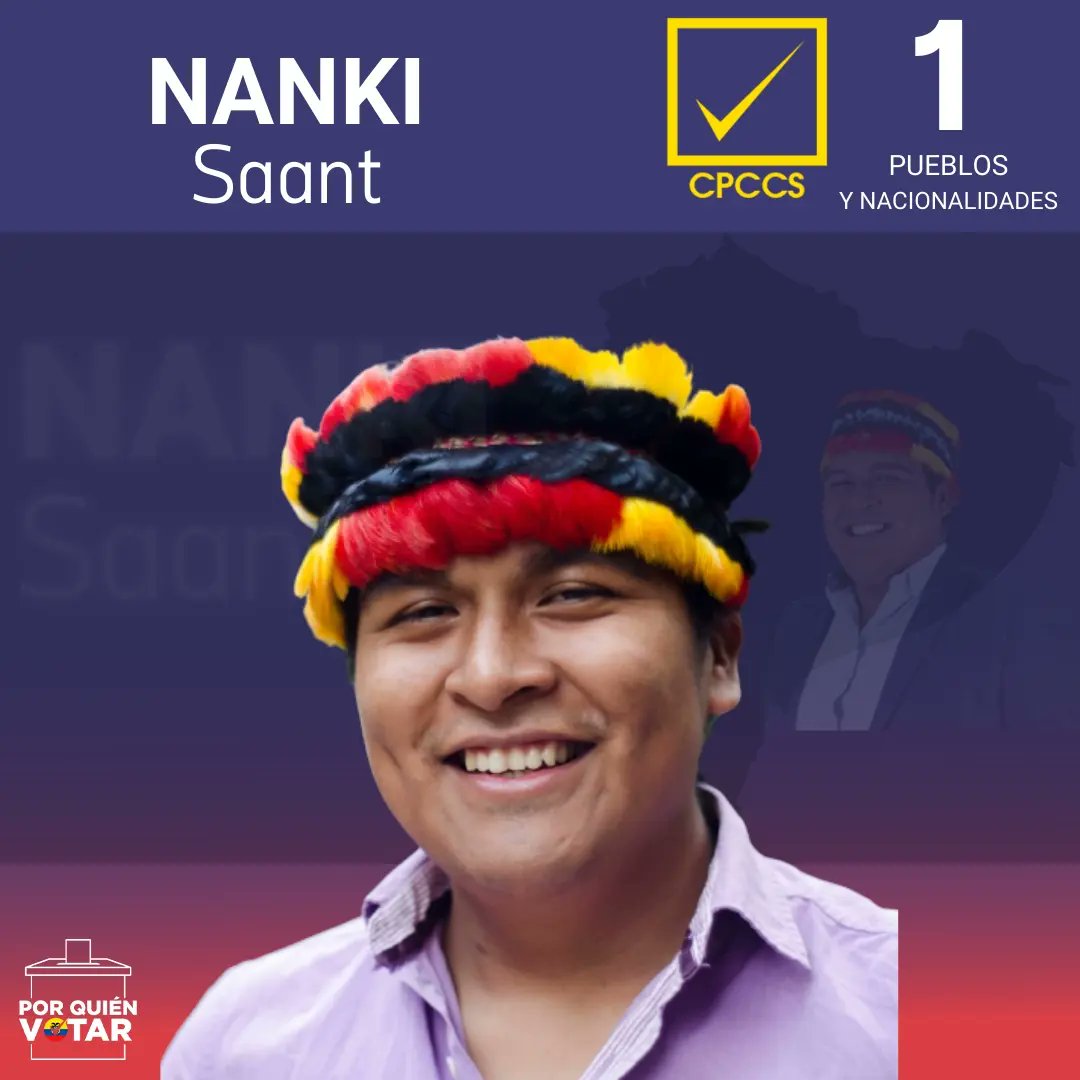 porquienvotarec's tweet photo. Conoce un poco más de este candidato @nankisaant 👇

¿Conocías a este candidato que se está postulando al CPCCS?

 #lamejoropcion #votabien #rankingec #cpccs #elecciones2023 #Informate  #PueblosyNacionalidadesIndigenas #Candidatos2023  #porquienvotarec #VotaBien https://t.co/JXvqygEaha
